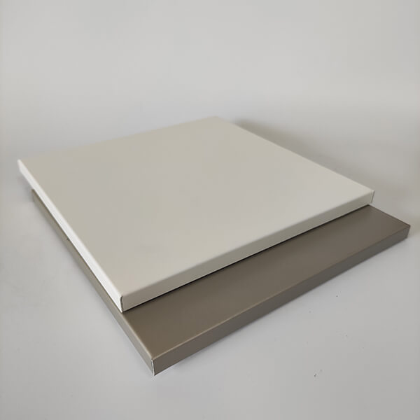 white color prepainted aluminum honeycomb panels